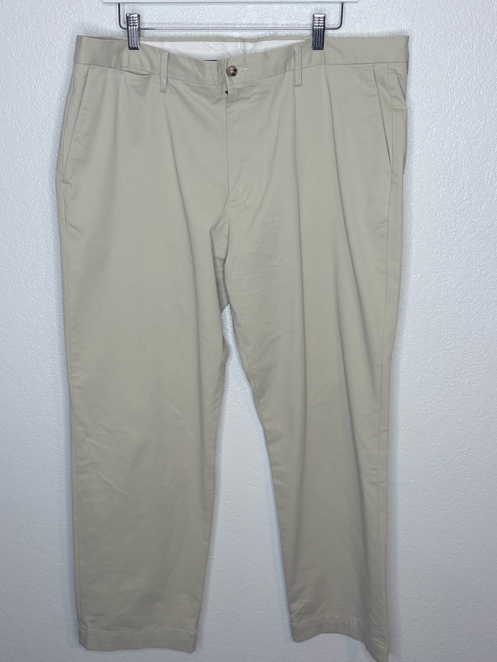 Polo Ralph Lauren Tan Straight Fit Newport Pant Chino Size 38x30 Career Classic
